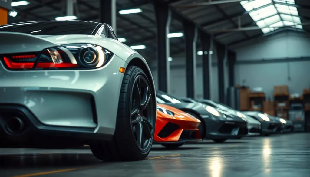 Car Warehouse image through which client can easily link with topic